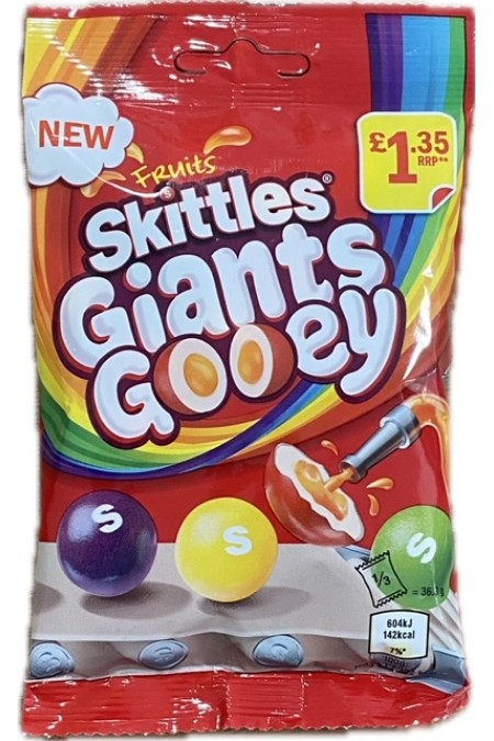 Skittles giants gooey 109gr